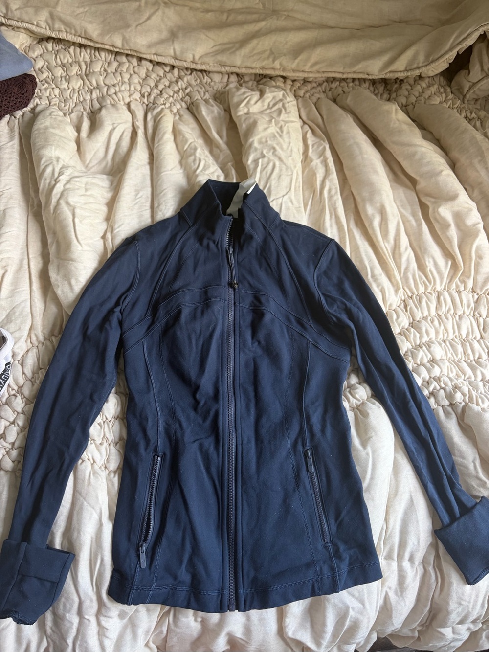 lululemon athletica Navy Full-Zip Hoodie
